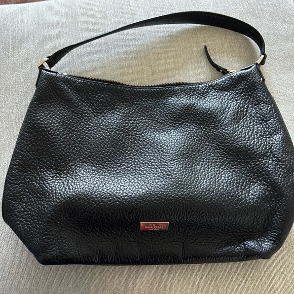 Kate Spade New‎ York Prospect Place Kaia Hobo Black Pebble Leather $380 - Picture 1 of 7